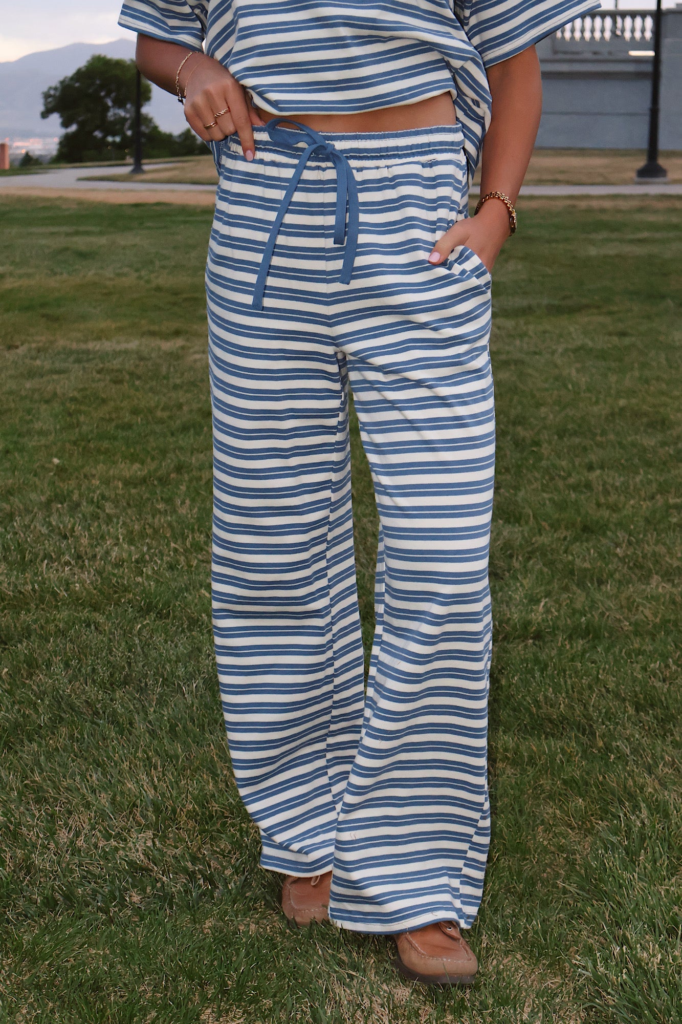 Quincy Stripe Pants
