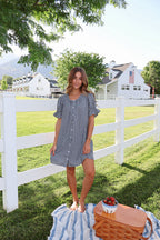 Sarah Gingham Dress