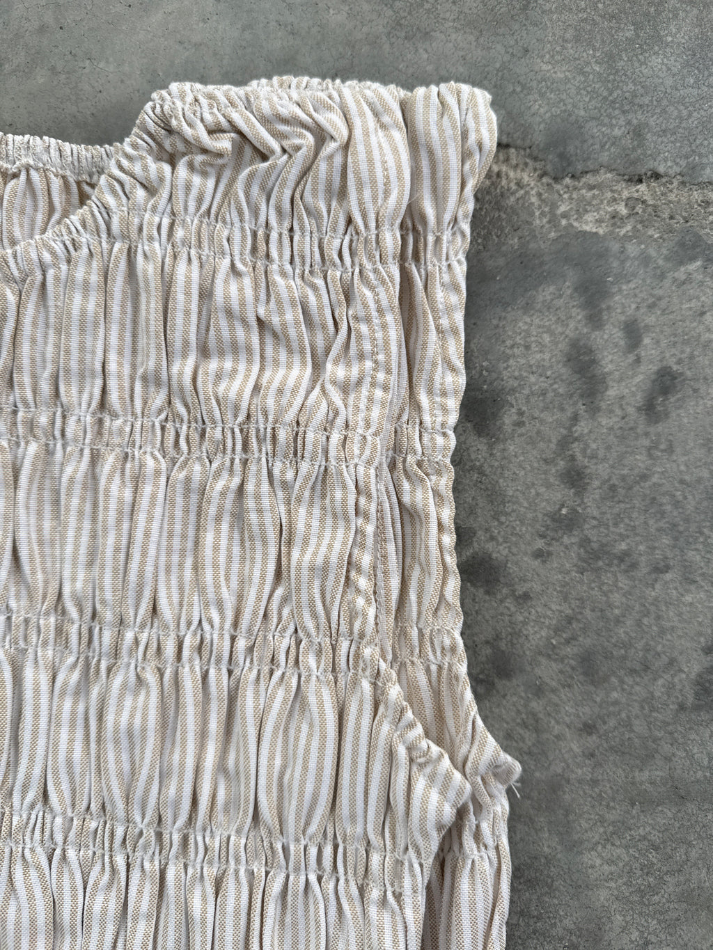 FINAL SALE - FLAWED Nantucket Pinstripe Dress - Small