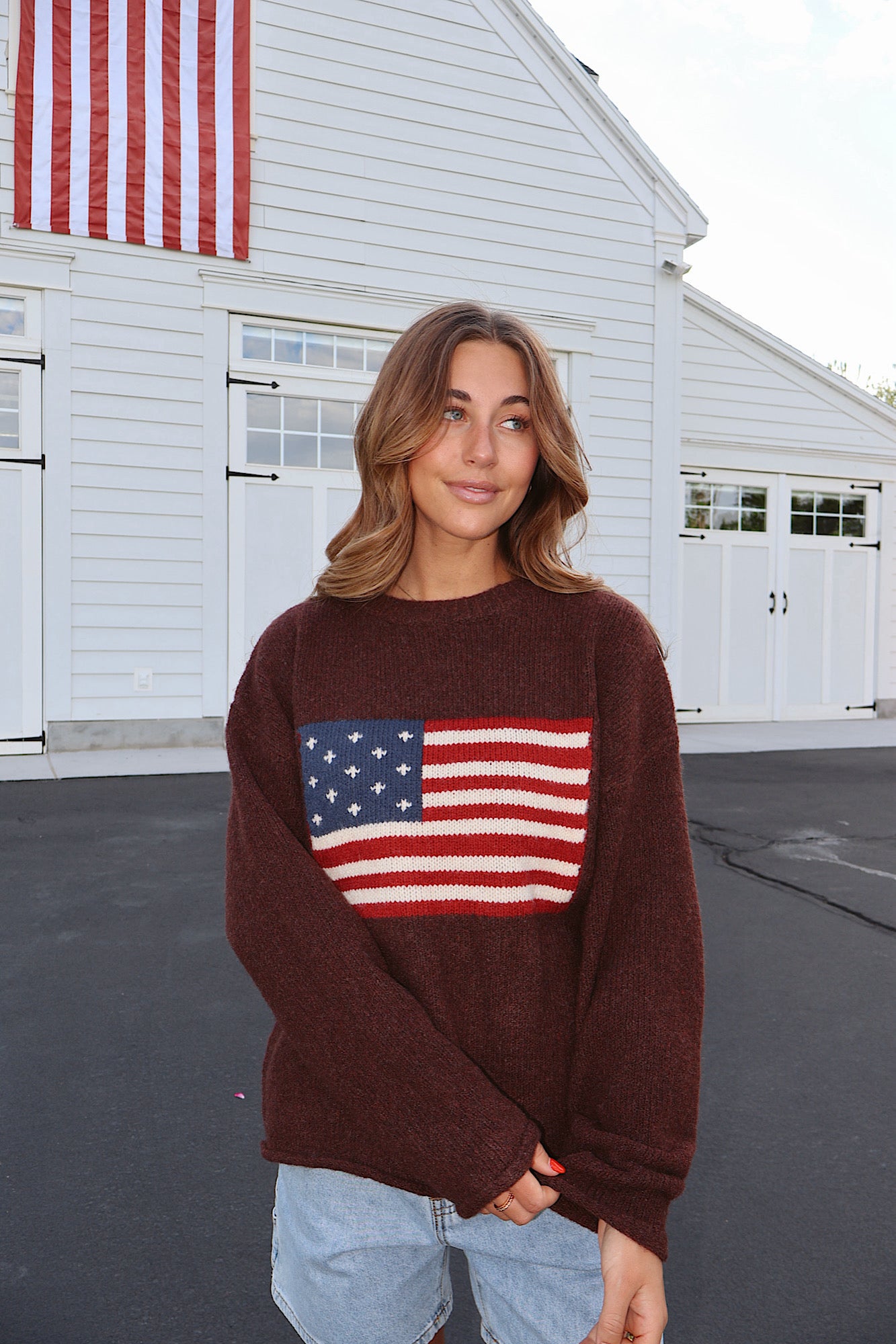 Old Glory Knit Sweater Main image
