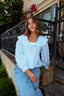 FINAL SALE - Audrey Cotton Poplin Blouse