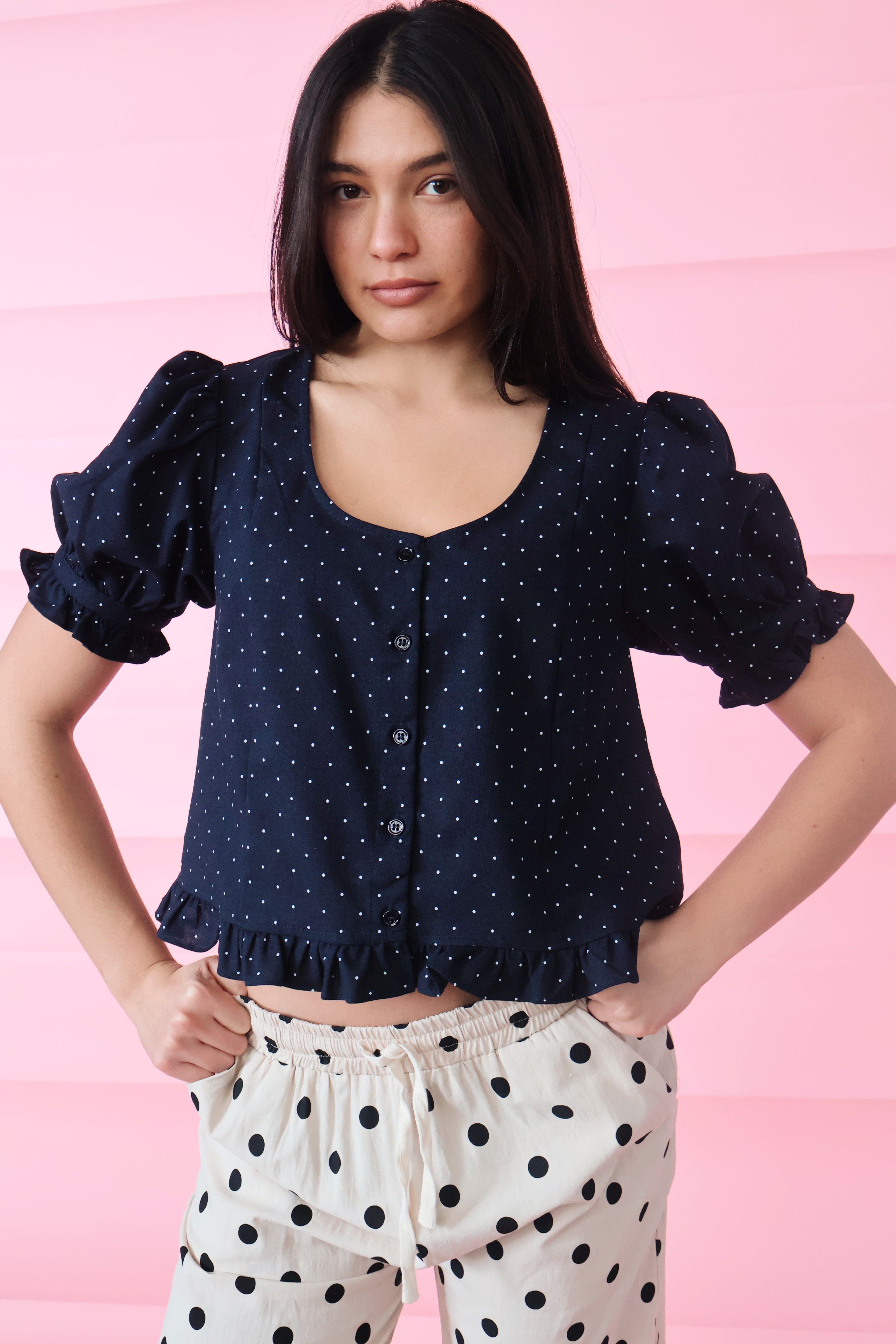 Dot Darling Blouse