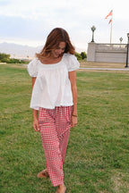 Sweet Caroline Ruffle Blouse