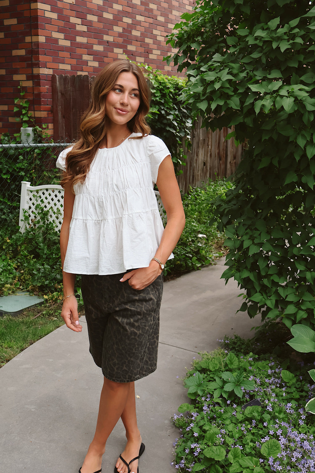 Ellie Ruched Blouse