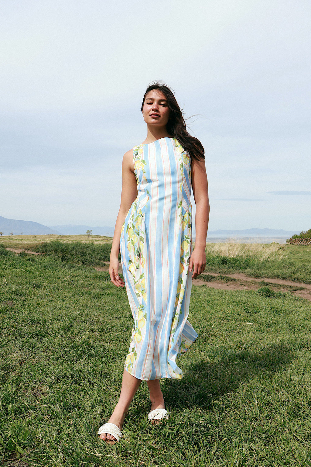Limoncello Stripe Maxi