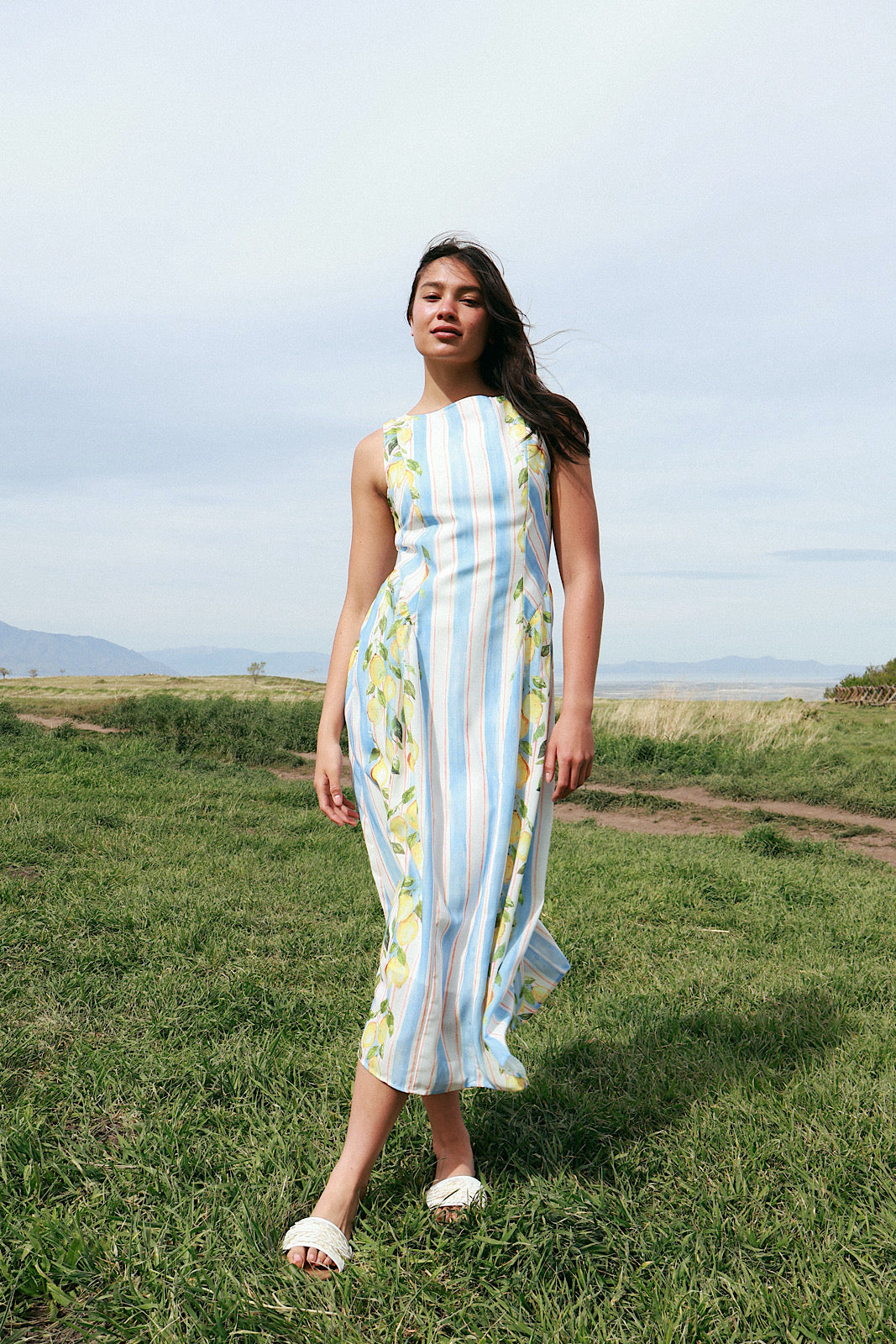 Limoncello Stripe Maxi