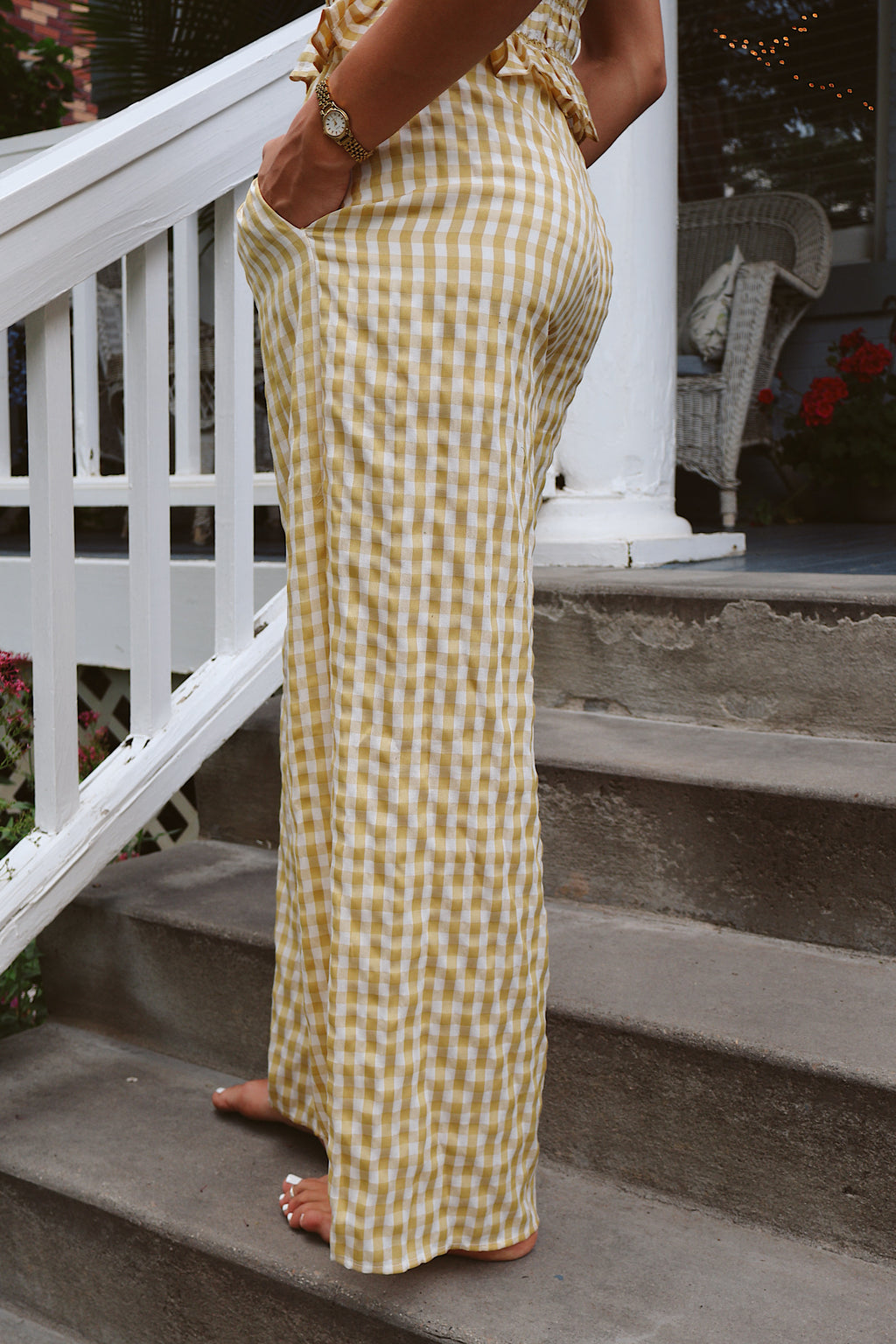 Savannah Gingham Pants