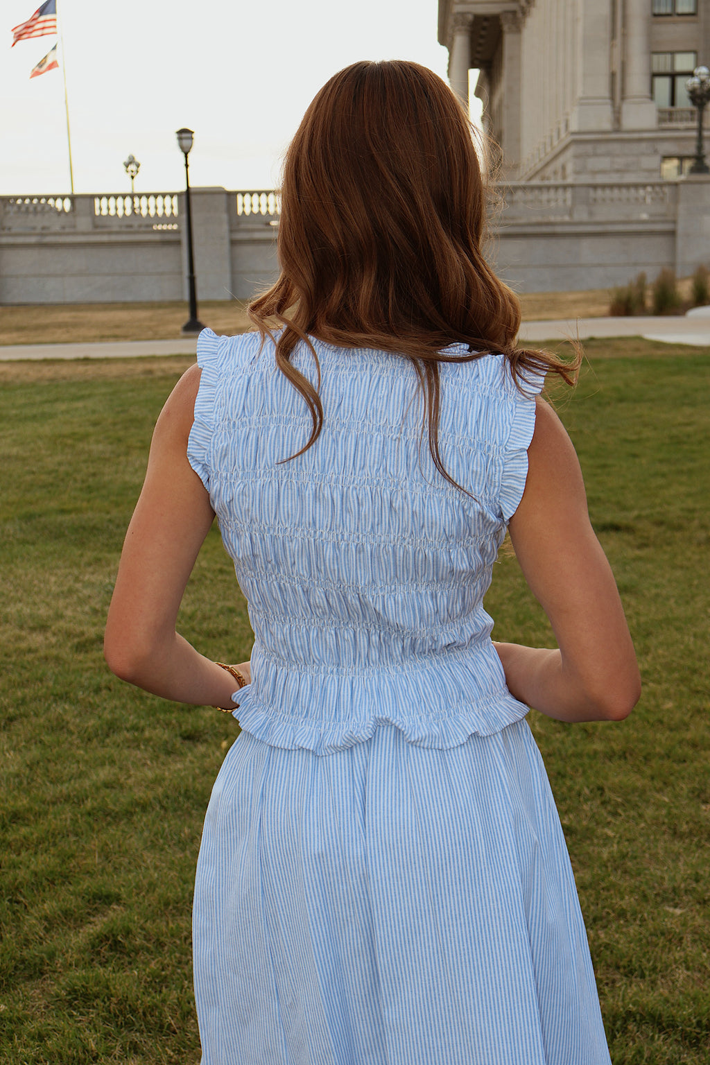 Sandie Pinstripe Tank