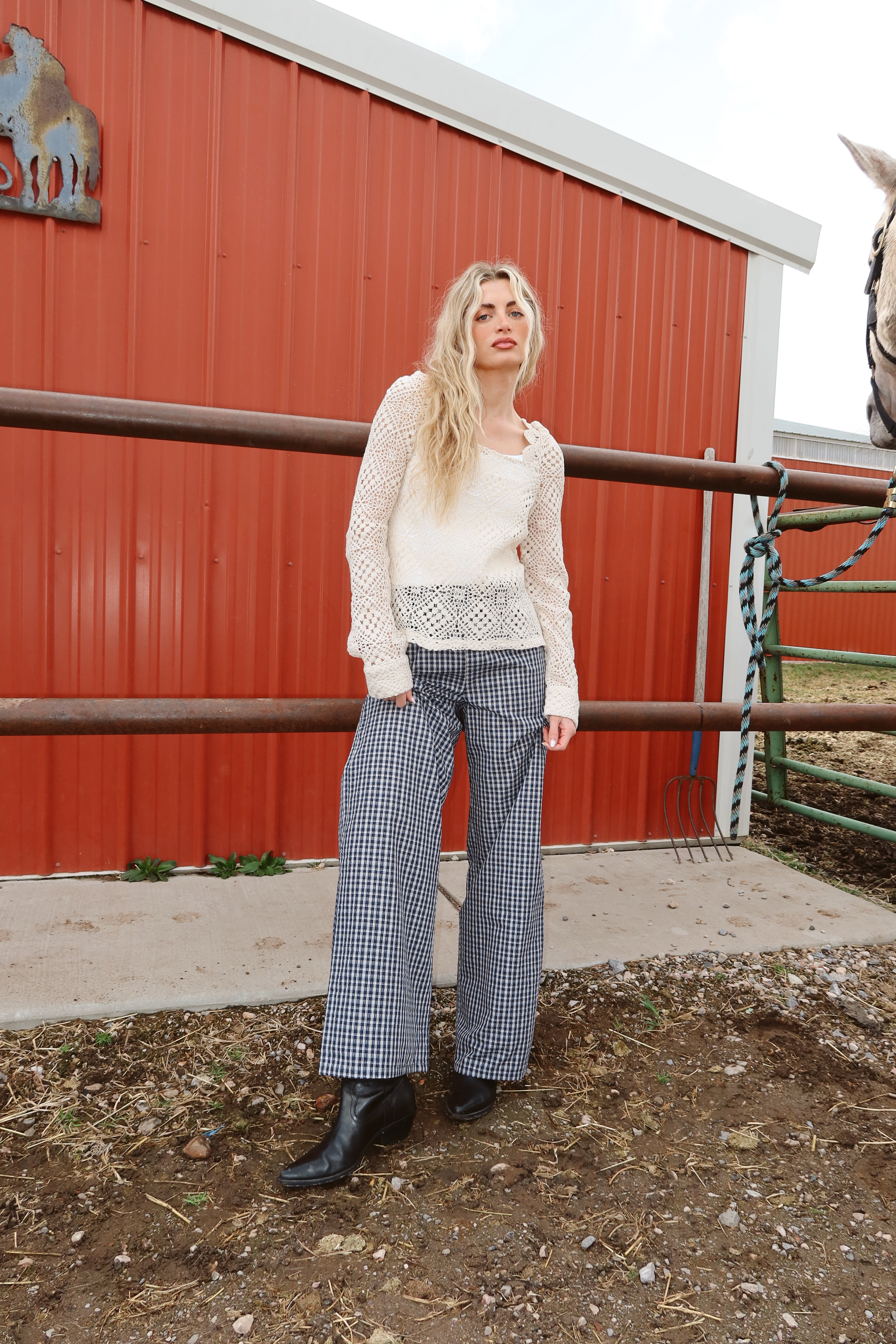 High Noon Crochet Top