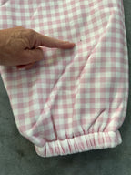 FINAL SALE - FLAWED Dolly Gingham Joggers - Small