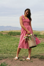 Dorothy Gingham Midi