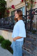 Sadie Cardigan in Blue