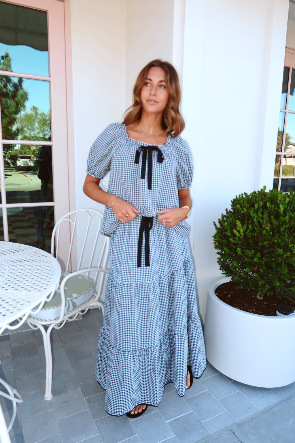 Emmaline Gingham Top
