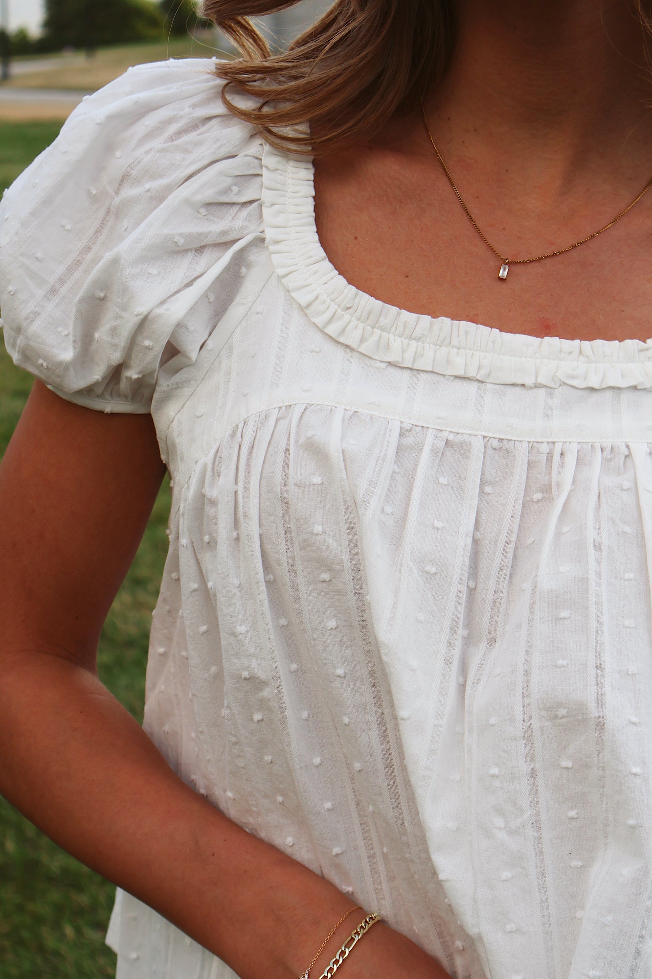 Sweet Caroline Ruffle Blouse Main image