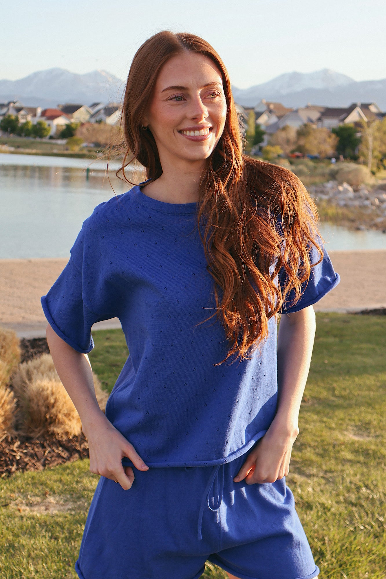 Andie Pointelle Knit Top Secondary image