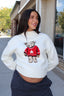 Teddy Bear Sweater in Ivory