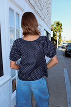 Polly Dot Blouse