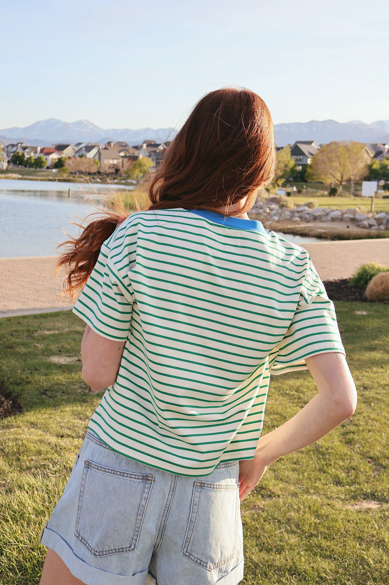 Kendall Stripe Tee