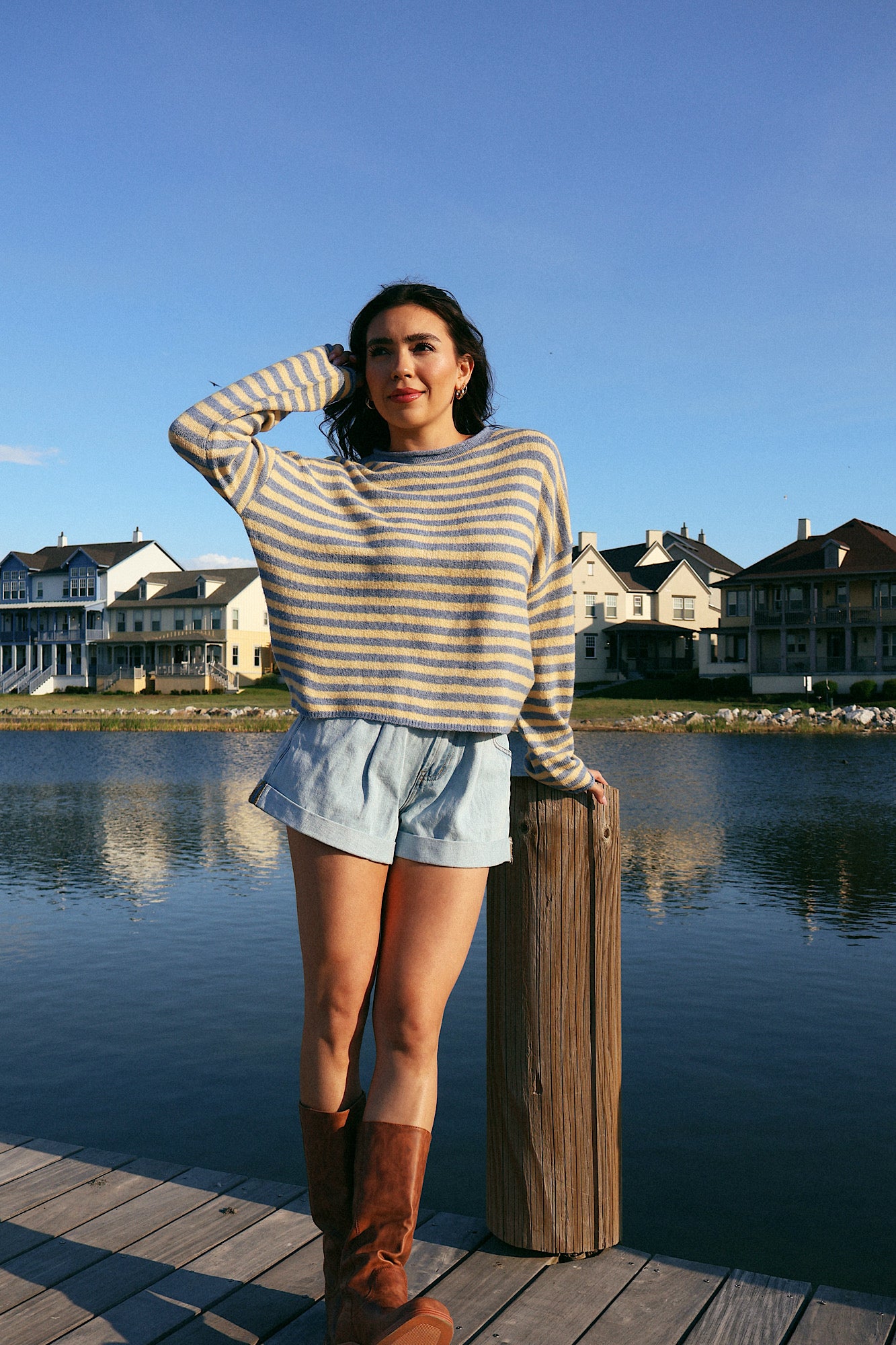 Piper Stripe Pullover