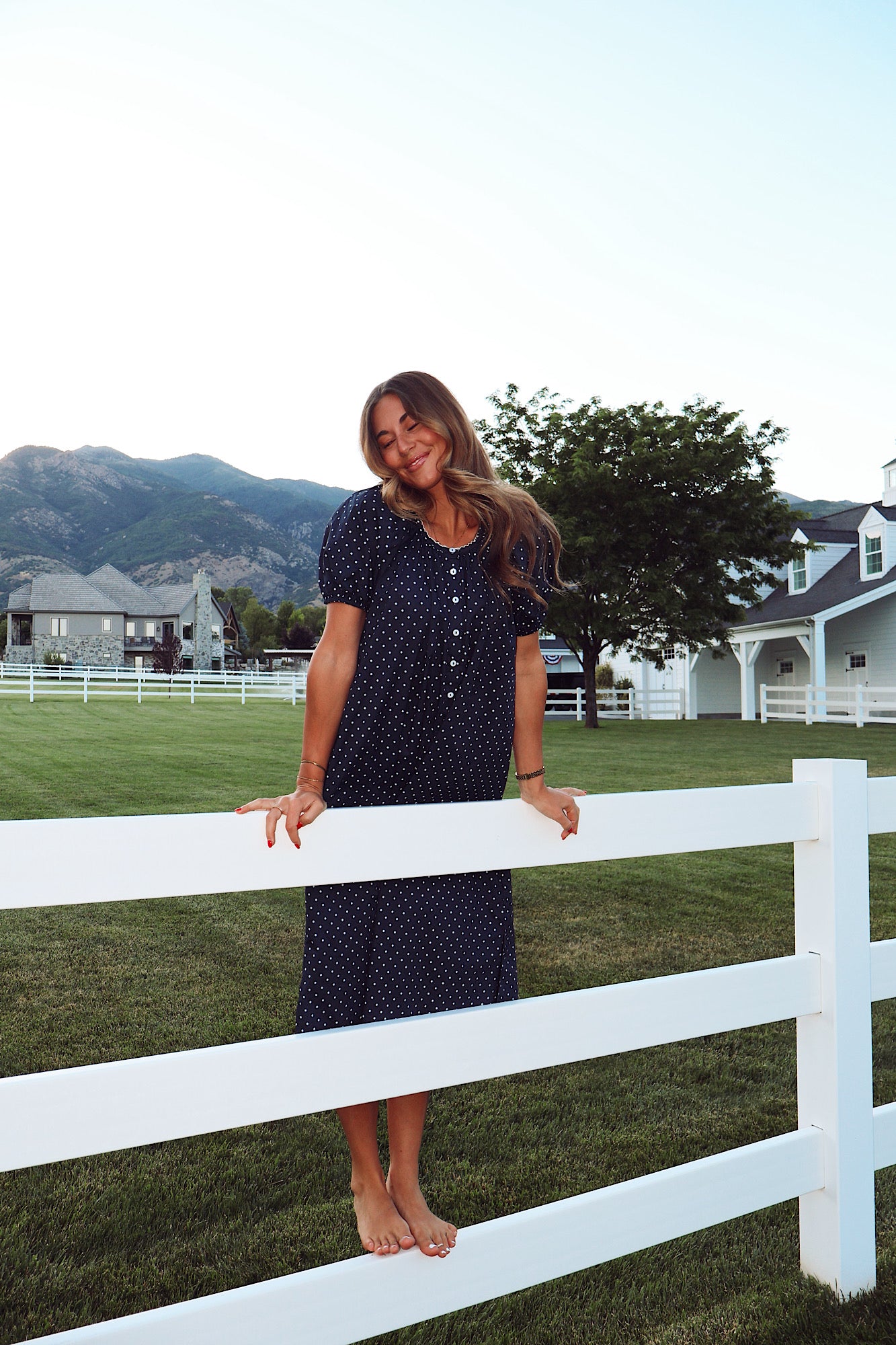 Eleanor Dot Dress