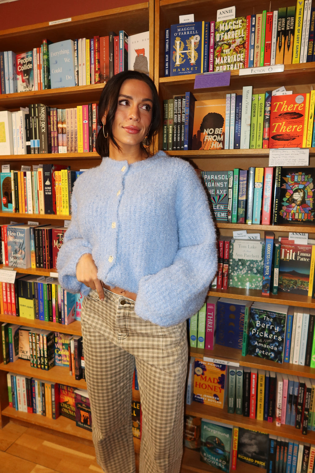 Rachel Cardigan in Blue