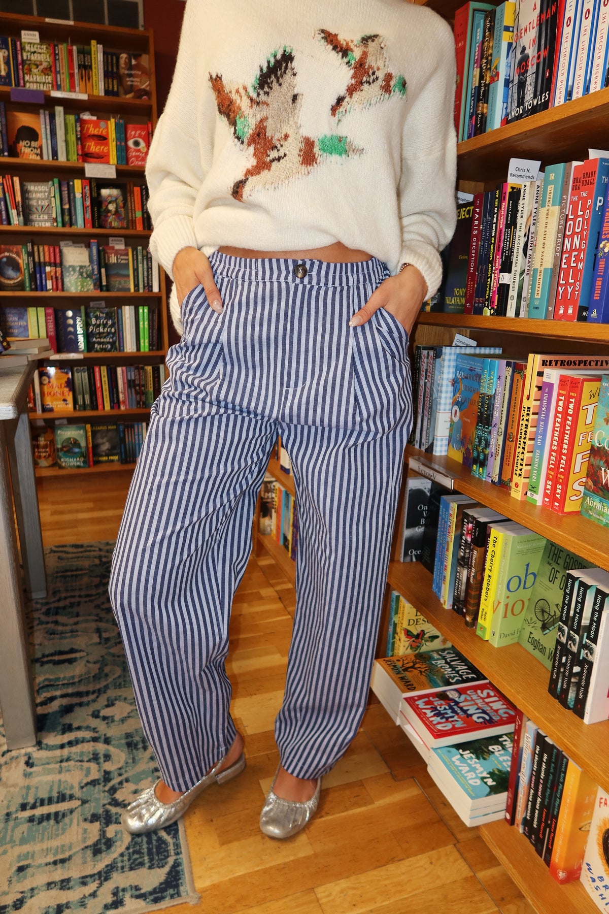 Benson Stripe Pants Main image