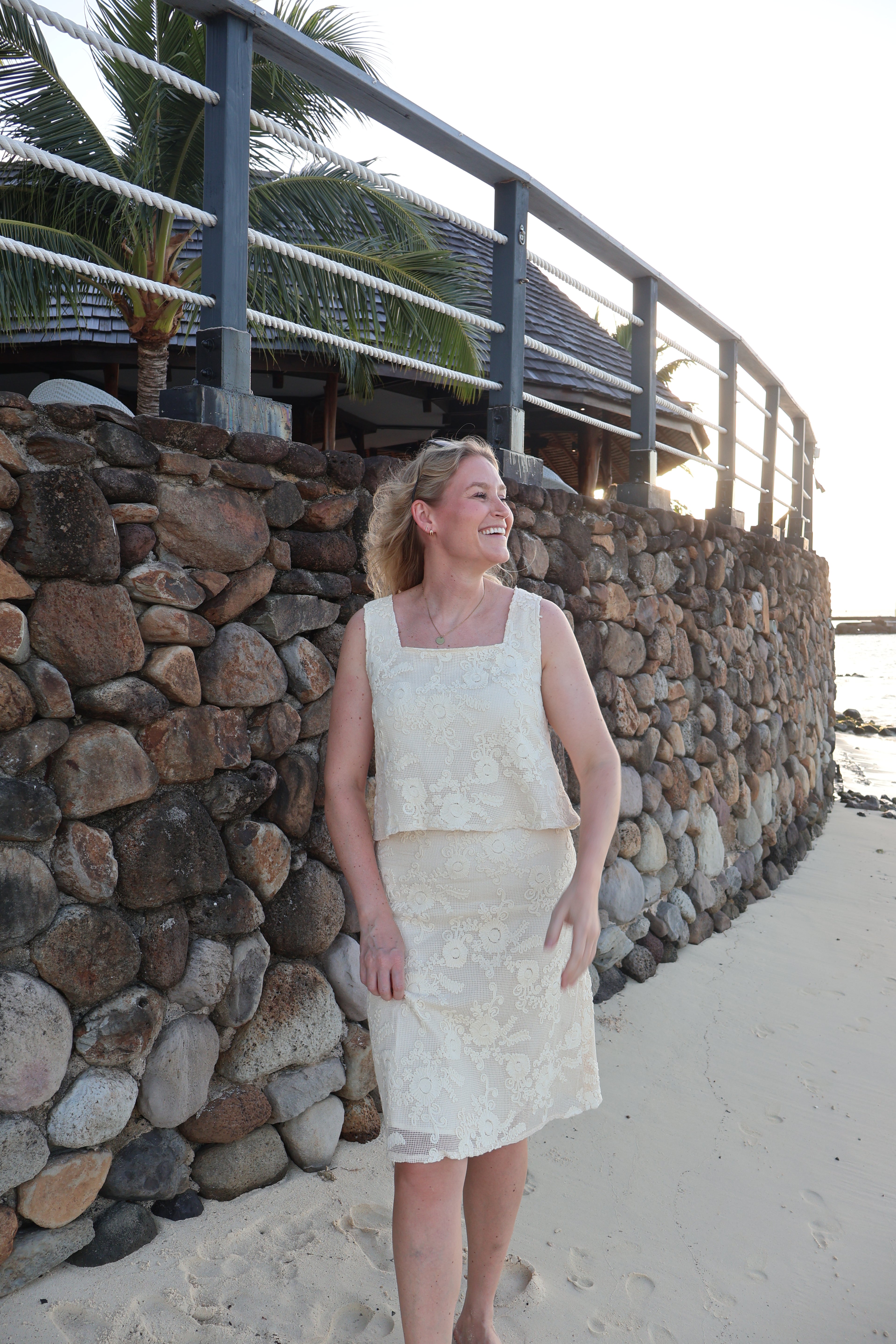 FINAL SALE - High Tide Crochet Skirt