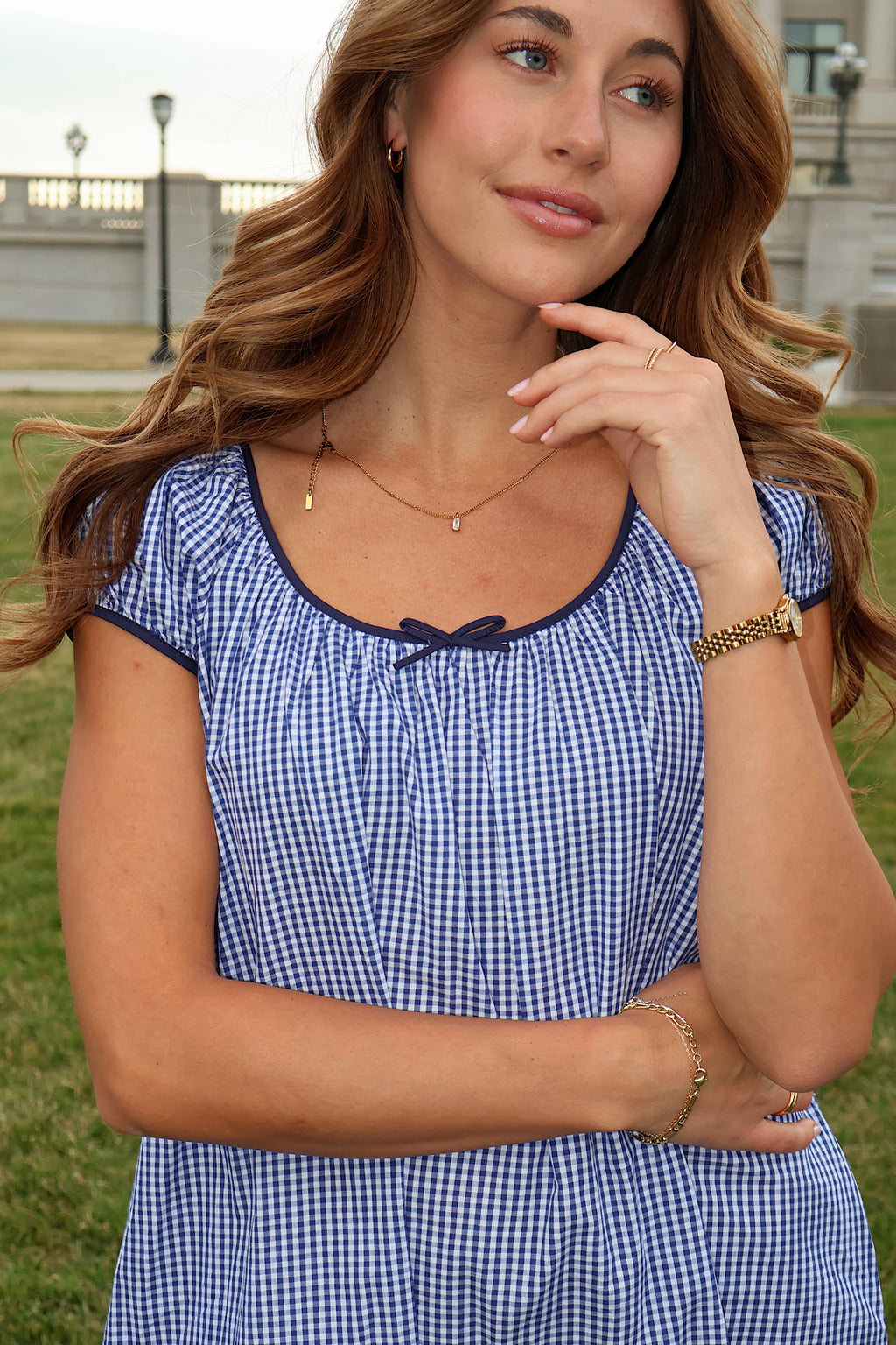 Mckinley Gingham Dress