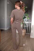 FINAL SALE - Porter Fleece Stripe Tee
