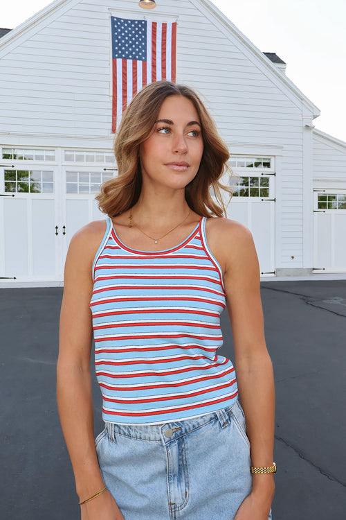 Libby Stripe Tank