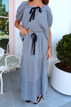 Emmaline Gingham Skirt