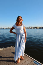 FINAL SALE - FLAWED - Forget Me Not Dress