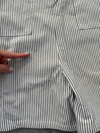 FINAL SALE - FLAWED Newport Pinstripe Romper - Large