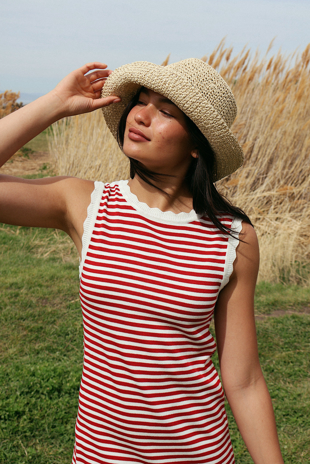 Hampton Knit Stripe Dress