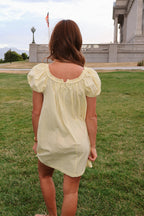 Teddy Gingham Ruffle Dress