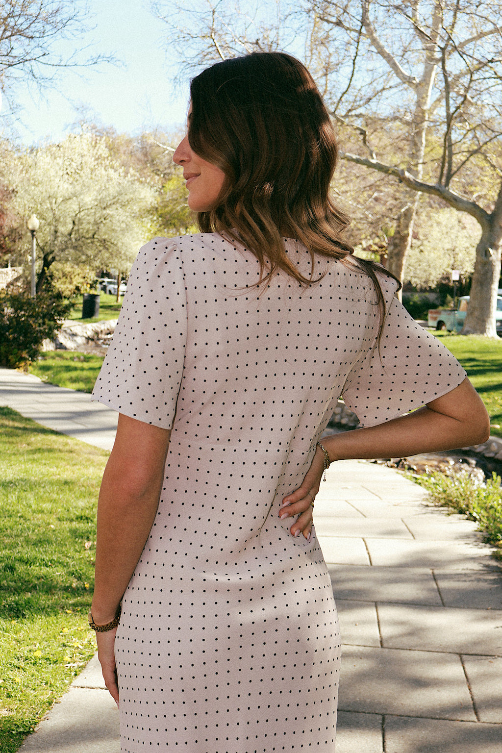 Anna Dotted Maxi