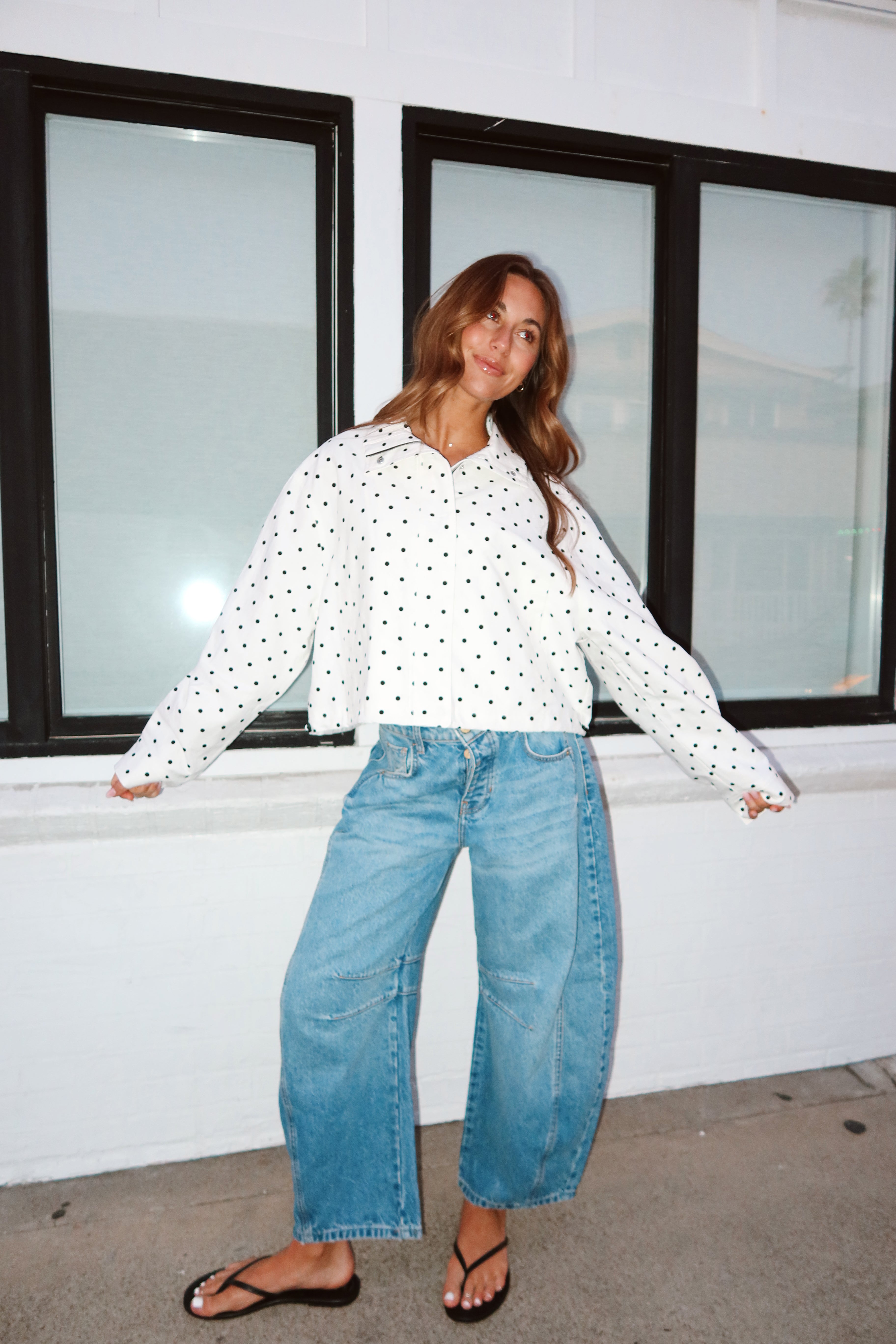 Rue Polka Dot Jacket