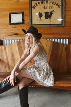 Lone Star Print Dress