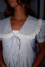 Stripe Sailor Top in Blue