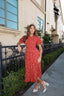 Marigold Smocked Midi