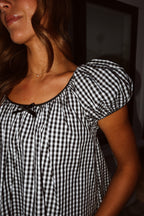 Aspyn Gingham Blouse