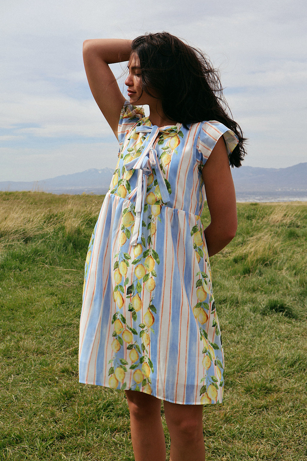 Citrus Stripe Dress