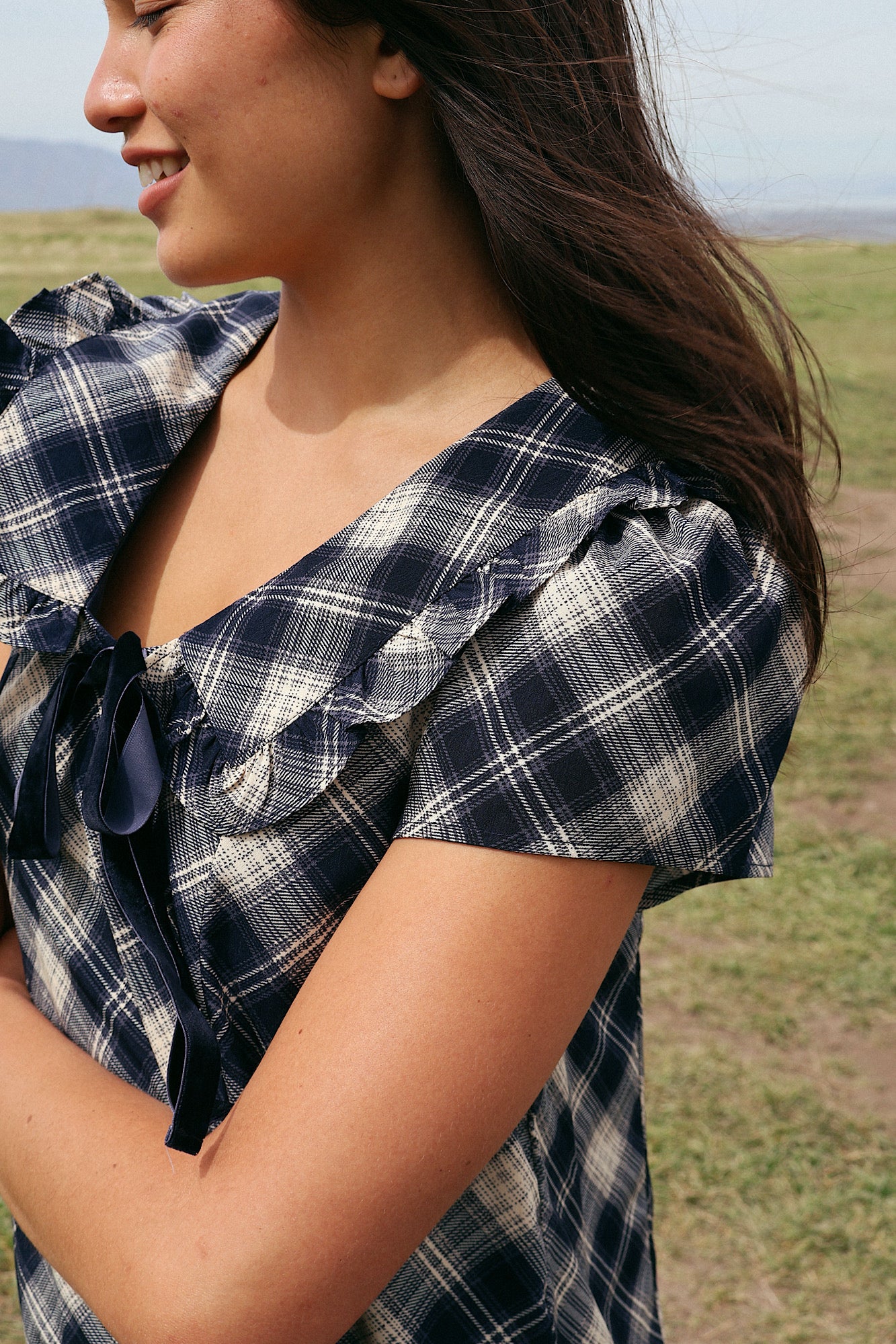 Highland Honey Plaid Dress