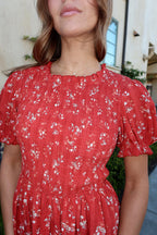Marigold Smocked Midi