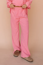 Porter Fleece Stripe Pants