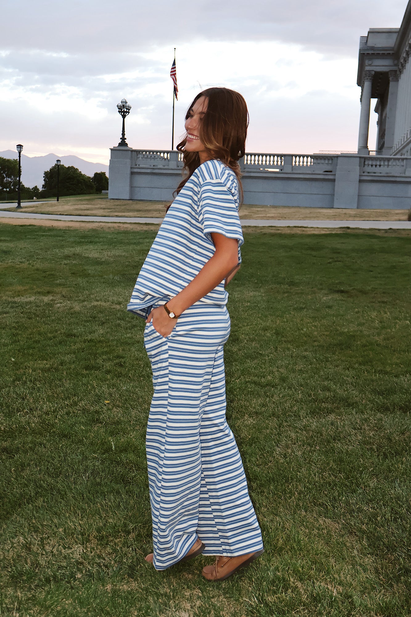 Quincy Stripe Pants
