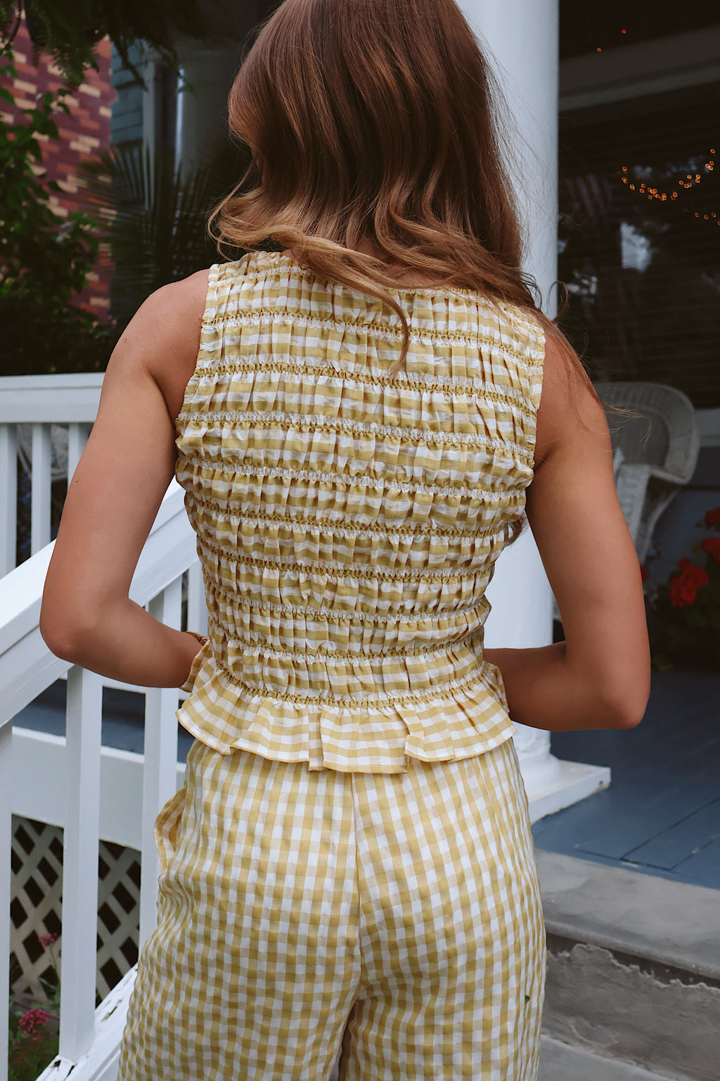 Savannah Gingham Tank