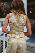 Savannah Gingham Tank