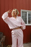 Dolly Gingham Pullover in Pink