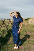 Dot Noir Skirt